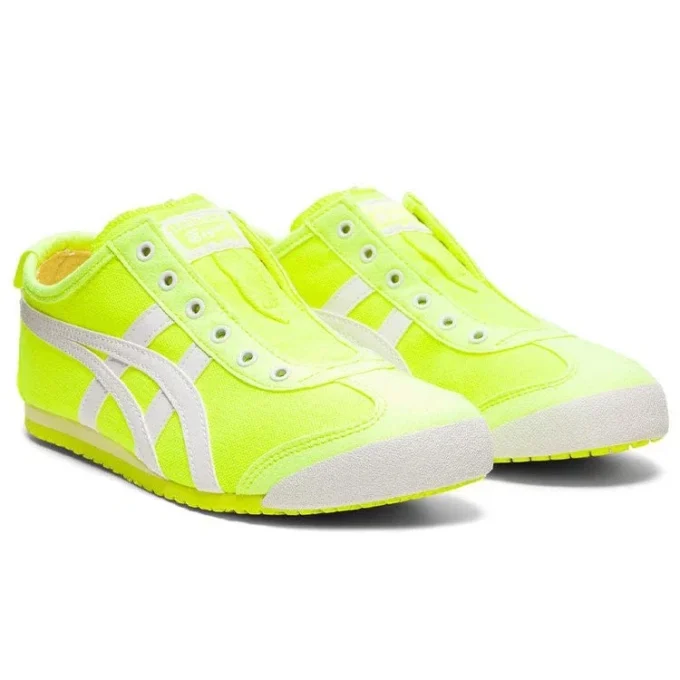 オニツカタイガー メキシコ66 スリップオン “蛍光グリーン”