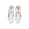 デュアリオ マラソン ランニングシューズ「ホワイト グレー バーガンディ」