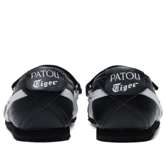オニツカタイガー × PATOU メキシコ66 バレリーナ “ブラック ホワイト”